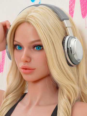 F133 Silicone Sex Doll Head丨Aibei Doll Head