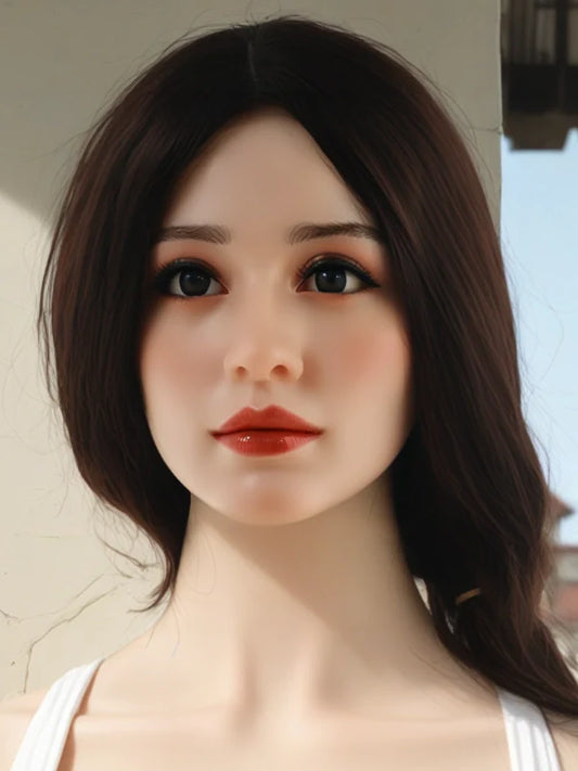 F132 Silicone Sex Doll Head丨Aibei Doll Head