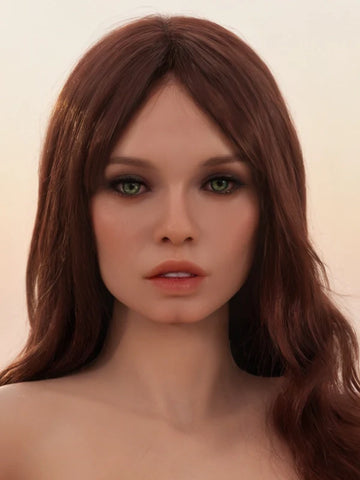 F131 Silicone Sex Doll Head丨Aibei Doll Head