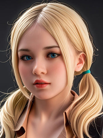 F130 Silicone Sex Doll Head丨Aibei Doll Head