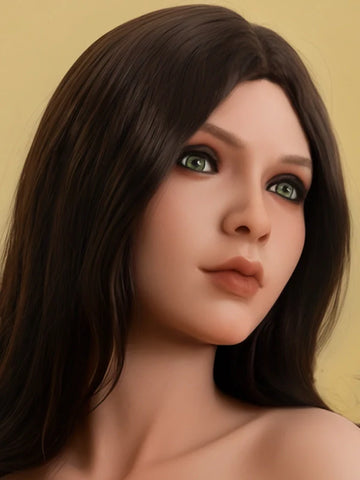 F129 Silicone Sex Doll Head丨Aibei Doll Head