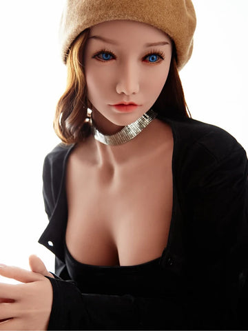 S49-158cm(5ft2)-38.5kg D Cup Fukada Asian Silicone Head Sex Doll|Climax Doll