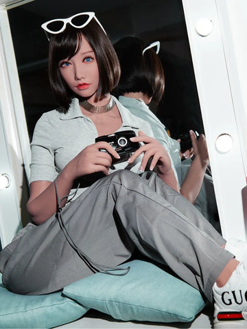 S48-158cm(5ft2)-38.5kg D Cup Fukada Asian Silicone Head Sex Doll|Climax Doll