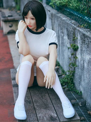 S46-158cm(5ft2)-38.5kg D Cup Fukada Asian Silicone Head Sex Doll |Climax Doll