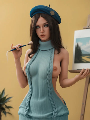 S3063 Hot Teen Asian Silicone Head Sex Doll | Aibei Doll 151cm(4ft11)-37kg F Cup