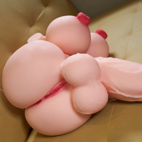 M271- Huge Cock Trans Torso Hentai Shemale Femboy Male| MRL-44LB 15.7inch Dildo