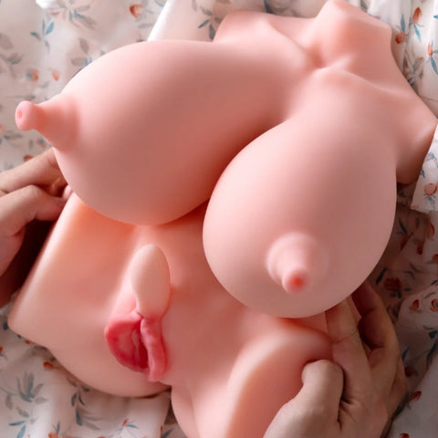 M257-Juli Huge Tits BBW Fat Hentai Sex Dolls Torso | MRL-11.46LB