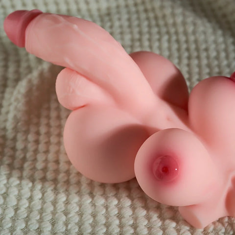 M264-Femboy Best Mini Male Sex Doll Torso Bbw Hentai Trans| MRL-2.87lb 5.5inch Dildo