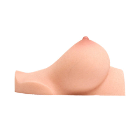 M29-Yellow Silicone Mammary Intercourse Sex Toy Titjob Boob Job Breast Sex Titty Fucking-3.9lb/Full Bust: 20.9inch