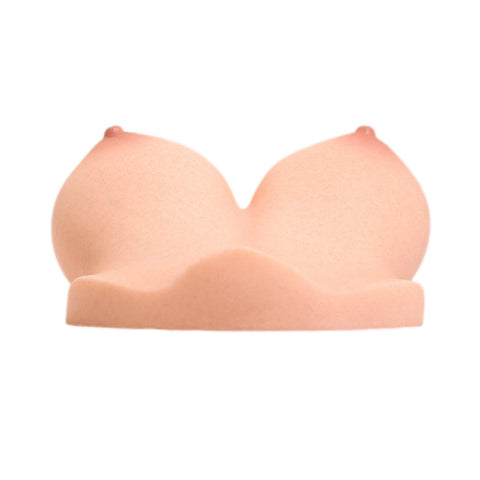 M29-Yellow Silicone Mammary Intercourse Sex Toy Titjob Boob Job Breast Sex Titty Fucking-3.9lb/Full Bust: 20.9inch