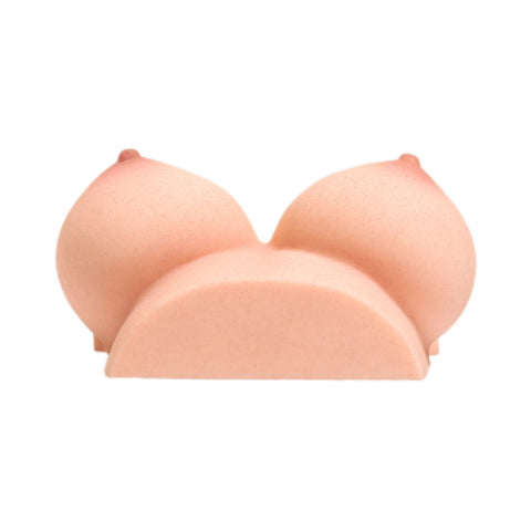 M29-Yellow Silicone Mammary Intercourse Sex Toy Titjob Boob Job Breast Sex Titty Fucking-3.9lb/Full Bust: 20.9inch