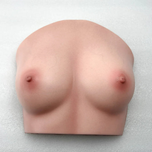 M28-Cinnamon Silicone Titty Fucking Mammary Intercourse Sex Toy Titjob Boob Job Breast Sex-5.9lb/Full Bust: 23.2inch