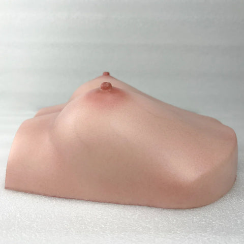 M28-Cinnamon Silicone Titty Fucking Mammary Intercourse Sex Toy Titjob Boob Job Breast Sex-5.9lb/Full Bust: 23.2inch