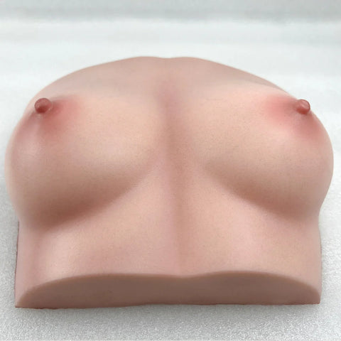 M28-Cinnamon Silicone Titty Fucking Mammary Intercourse Sex Toy Titjob Boob Job Breast Sex-5.9lb/Full Bust: 23.2inch