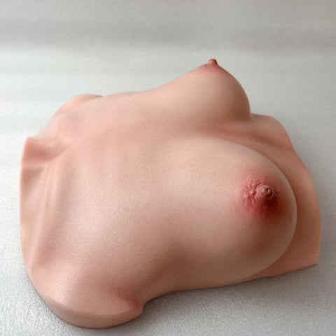 M24-Cinnamon Silicone Breast Sex Titty Fucking Mammary Intercourse Sex Toy Titjob Boob Job-7.5lb/Full Bust: 24inch