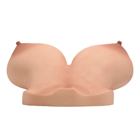 M13-Yellow Silicone Titjob  Boob Job Breast Sex Titty Fucking Mammary Intercourse Sex Toy-17.1lb/Full Bust: 36.2inch