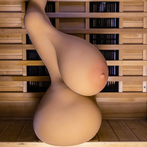H9-(86lb)Suntan Mega TPE BBW Sex Doll Torso With Huge Breasts｜Climax Doll