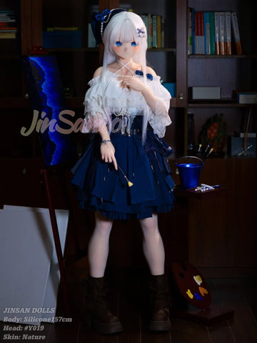 S2119-Best PVC Head STPE Body Anime Sex Doll Cute Japanese Cartoon Style Love Doll丨WM Doll - 157cm(5.1ft) -33kg B Cup