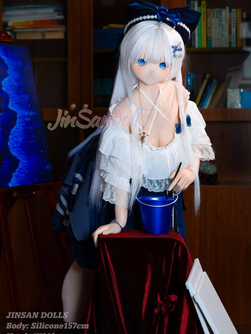 S2119-Best PVC Head STPE Body Anime Sex Doll Cute Japanese Cartoon Style Love Doll丨WM Doll - 157cm(5.1ft) -33kg B Cup