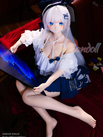 S2119-Best PVC Head STPE Body Anime Sex Doll Cute Japanese Cartoon Style Love Doll丨WM Doll - 157cm(5.1ft) -33kg B Cup