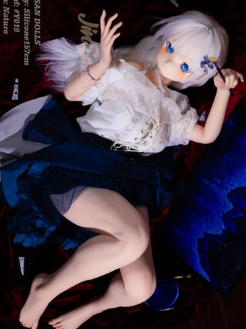 S2119-Best PVC Head STPE Body Anime Sex Doll Cute Japanese Cartoon Style Love Doll丨WM Doll - 157cm(5.1ft) -33kg B Cup