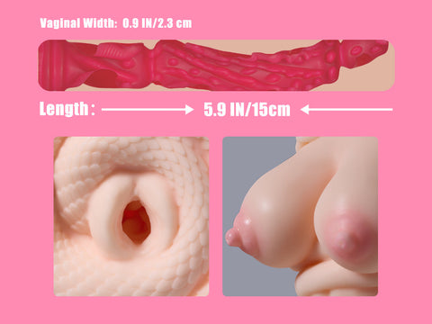 M275-Mini Hentai Sex Toy Fake Pussy Anime pocket pussy | MRL-2.2lb