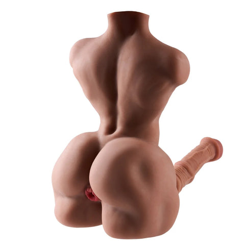 M259-Black Torso Sex Doll Ebony Male Sex Dolls Torso | MRL-9LB