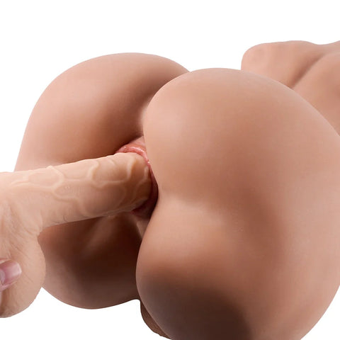 M258-Black Gay Ebony Male Torso Sex Dolls | MRL-10.8LB