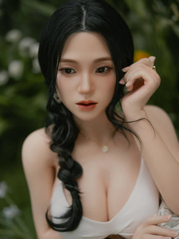 S2172-M26# ROS Movable Jaw Life size Silicone Sex Doll | SY Doll- 164cm(5.4ft) D Cup