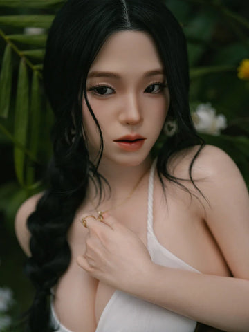 S2172-M26# ROS Movable Jaw Life size Silicone Sex Doll | SY Doll- 164cm(5.4ft) D Cup