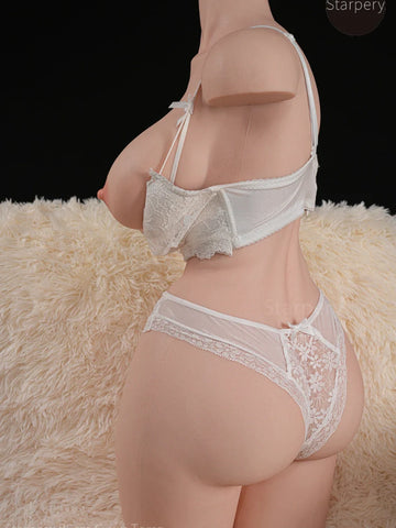 H122-(31.3lb/85cm)  G Cup Real Skin Texture Weight Reduction Torso Silicone Sex Doll Legs｜Starpery Doll