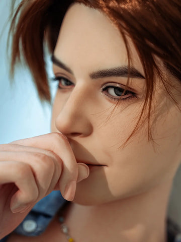 S290—Chinese Femboy Celebrity life size Male Sex Doll| SY Doll 160cm/5ft2-45.5kg 7.1in Dildo