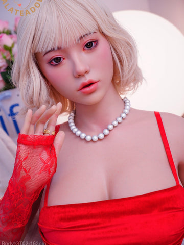 S3275-White Cutie ROS Silicone Sex Doll | Galatea doll 163cm D Cup
