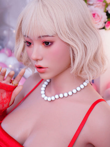 S3275-White Cutie ROS Silicone Sex Doll | Galatea doll 163cm D Cup