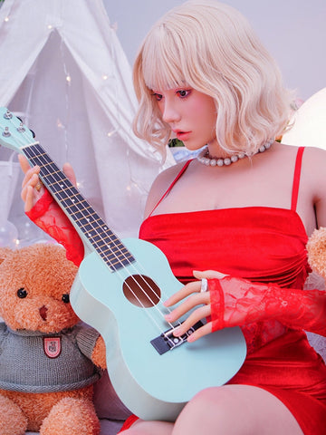 S3275-White Cutie ROS Silicone Sex Doll | Galatea doll 163cm D Cup