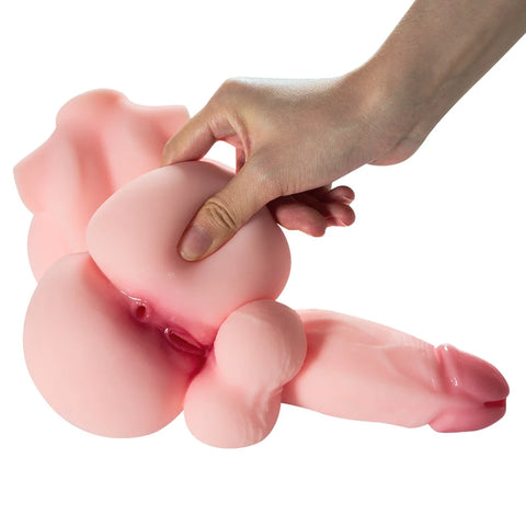 M264-Femboy Best Mini Male Sex Doll Torso Bbw Hentai Trans| MRL-2.87lb 5.5inch Dildo