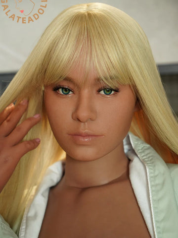 S3291-Blond Hottie ROS Silicone Sex Doll | Galatea doll 162cm D Cup