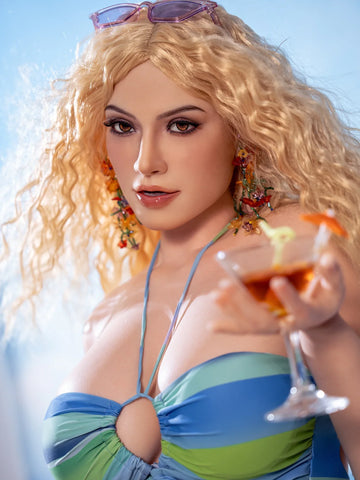 S2216-Realistic Movable Jaw Silicone Robot Sex Doll | SY Doll-168cm/5ft6 39KG D Cup-IN STOCK USA