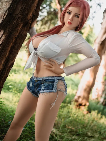 S355-266# Real Life Silicone Head Sex Doll丨SY Doll 161cm(5.3ft) D Cup