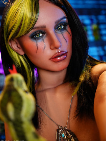 S3286-Halloween Hottie ROS Silicone AI Sex Doll Head | Galatea doll 162cm D Cup