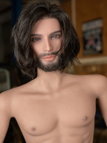 S4239-168cm(5.5ft)-37kg Realistic Male Sex Doll with Silicone Head - Rui Mei