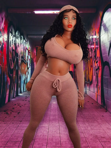 S831-TPE Big Black Ass Sex Doll | YL Doll 153cm/5ft(44kg)  G Cup