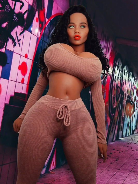 S831-TPE Big Black Ass Sex Doll | YL Doll 153cm/5ft(44kg)  G Cup