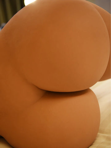 H128-51kg J Cup TPE Huge Breasts Sex Doll Torso Compact Half Body with Deep Tunnel | YL Doll