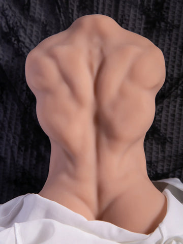 H138-8.4lb 7.9inch TPE Cheap Realistic Male Sex Doll Torso with Muscular Body | qita doll