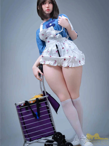 S1114-Best Realistic Big Boobs Silicone Sex Doll S20 Suki｜Irontech Doll-164cm F Cup