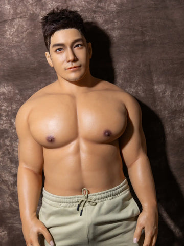 S3315-170cm/5ft7-44kg Femboy Full Size Sex With Silicone Male Sex Doll | Qita doll