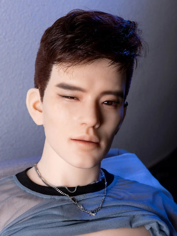 S3321-Silicone Ultra-Realistic Adult Male Sex Doll – Femboy & Gay Doll Collectionshu | Qita Doll 177cm/5ft10 55kg