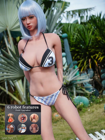 S2066-Life Size Silicone Head STPE Sex Doll丨WM Doll- 175cm(5.8ft) -38kg SS168 D Cup
