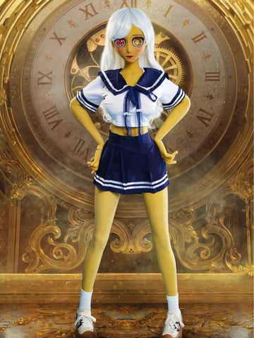 S254-160cm/5ft2-32kg D Cup ELF Fantasy TPE Sexual Hentai Best Alien Sex Doll Head and body together｜Dolls Castle